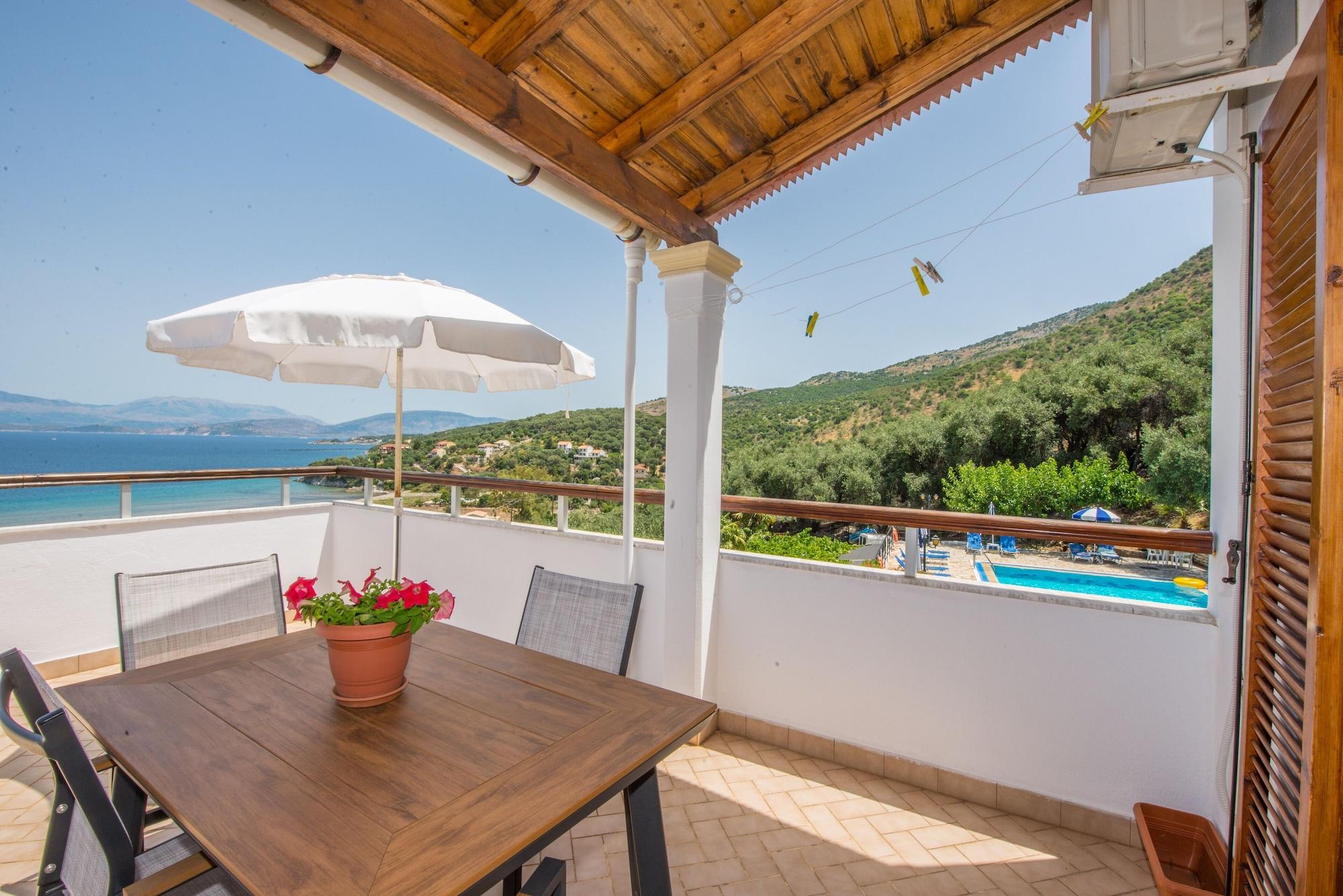 Dionysos Apartments Апраос Экстерьер фото